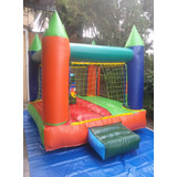 Castillo Inflable De 3 X 3 Lona Pampero - Con Turbina