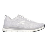 Zapatilla Mujer Skechers Work Relajed Fit  Andeslizante