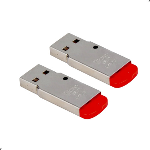 2 Adaptador Leitor Cartão Micro Sd Memória Pendrive Usb 2.0