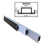 Perfil Travessa De Alumínio Para Tela Mosquiteira - 1,60 M