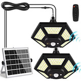 Luz Solar Cobertizo, Interior Y Exterior, 180 Led, 5 Mo...