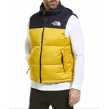 Chaleco Amarillo Nuptse 700 The North Face Talla S De Hombre