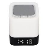 Reloj Despertador Con Altavoz Led Con Luz Nocturna Y Control