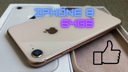 iPhone 8 64gb Dourado Novíssimo! Nunca Aberto! Todo Original
