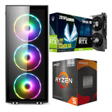 Pc Gamer Rtx 3060 Cpu Amd Ryzen 5600g Ram 16gb Ddr4 480 Ssd 