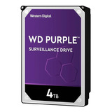 Disco Rígido Interno Western Digital Wd Purple Surveillance Wd40purz 4tb Cor Roxo