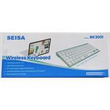 Teclado Bluetooth Compacto Tablet Pc Mac Seisa