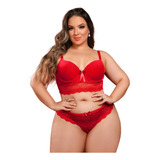 Conjuntos Sutiã E Calcinha Tanga De Lingerie Plus Size 