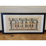 Gran Papiro Enmarcado Libro De Los Muertos Traído De Egipto