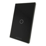 Tecla Smart Wifi Touch Inteligente 1 Canal Negro Macroled