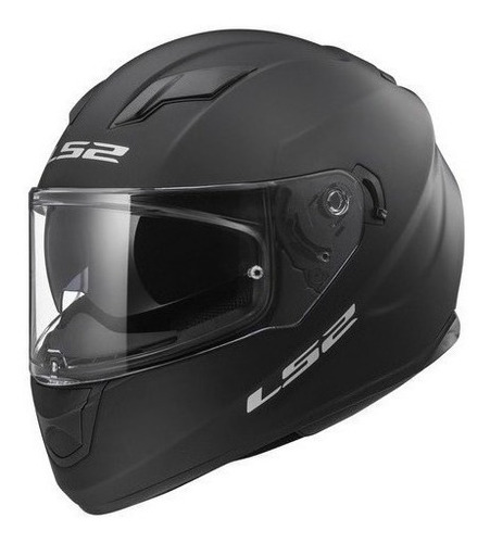 Casco Moto Integral 320 Evo Negro Mate Doble Visor