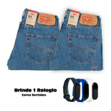 2 Calças Jeans Levis 501 + Brinde Loja Autorizada Original