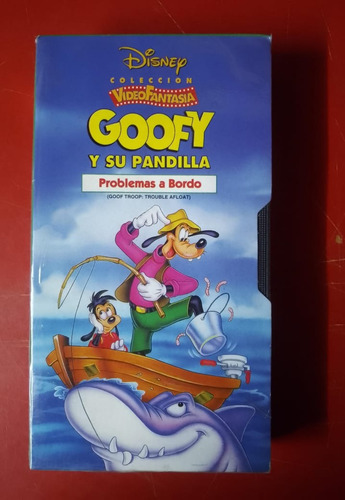 Goofy Y Su Pandilla - Problemas A Bordo Vhs