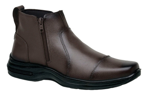 Bota Masculino Botinas Masculina De Couro Legítimo