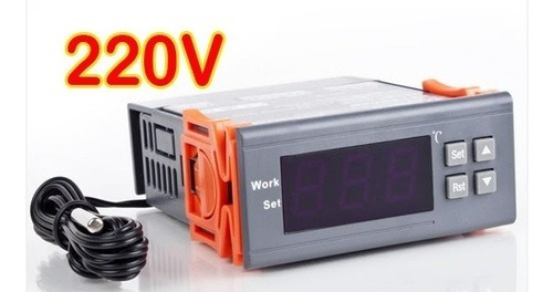 Termostato Digital Control De Temperatura 220v Para Incubado
