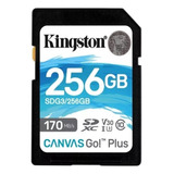 Memoria Flash Kingston Canvas Go Plus 256gb Sdxc Uhsi /v