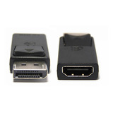 Adaptador Displayport  A Hdmi Macho A Hembra