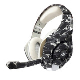 Auriculares Gamer Nisuta Nsaug300c Gris Camuflado