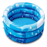 Sloosh Piscina Infantil Inflable Azul Patrón Geométrico