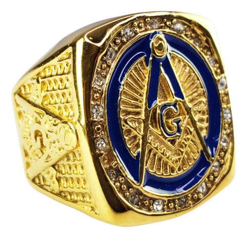Anillo Mason Arquitecto Del Universo Acero Inoxidable A750