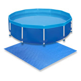 Kit Piscina Redonda Estrutural 4500 L / Ø 2,78 M + Forro