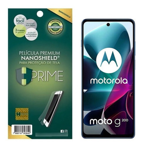 Película Hprime Original Nanoshield P/ Motorola Moto G200 5g