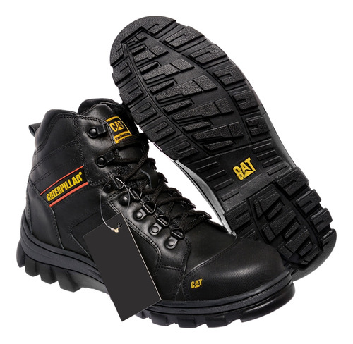 Bota Coturno Adventure Cat Caterpillar C/ Detalhe Bico Top!