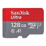 Sandisk Ultra 128gb Uhs-i Clase 10 Tarjeta De Memoria Micros
