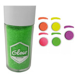 4 Glitter Fluor Glow Maquillaje Luz Negra Artistic