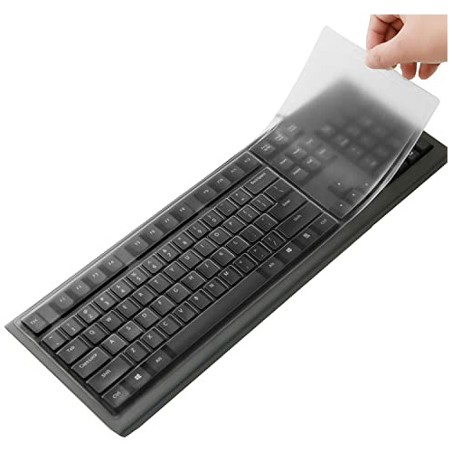 Funda De Teclado Transparente Teclado De Escritorio Est...