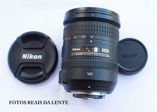 Lente Nikon 18-200mm F/3.5-5.6g Ed Vr Ii Af-s Dx Nikkor