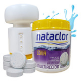 Kit Pastillas Pileta Lona Boya Nataclor Pelopincho Bestway 