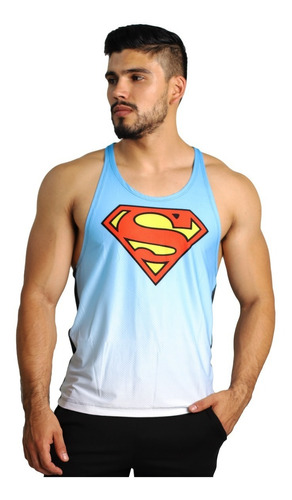 Playera De Hombre, Tank Top, Camiseta Olimpica Superhéroes