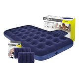 Colchon Inflable Dos 2 Plazas + 2 Almohadas De Regalo Oferta