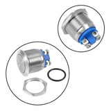 Botão Start Push Button 16mm Botoeira 250v (kit 05 Peças)