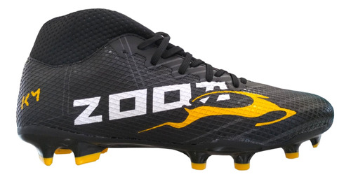 Zapato Futbol Tachones Soccer Tierra Unión 3040 Negro Amari