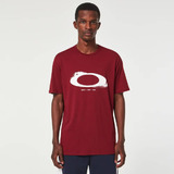 Polera Oakley Elipse Nebulos Hombre Rojo