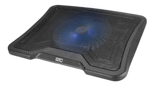 Base Cooler Para Notebook 12-15.6'' Led Cooling Pad Cpg-011 Color Negro Led Azul