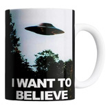 Mug Taza Pocillo Café Te X Files ( I Want To Belive)  