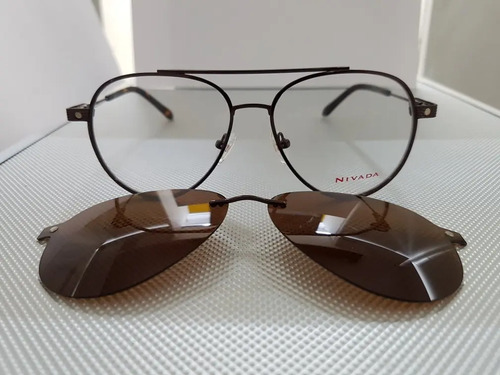 Lentes Oftalmicos Nivada Clip Polarizado Vnv 6201s Brn, Compra y Venta