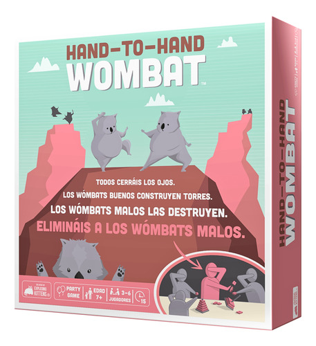 Juego De Mesa - Hand To Hand Wombat - Aldea Juegos