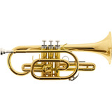 Trompete Si Bemol Cornet Harmonics Hcr-900l Laqueado C/case