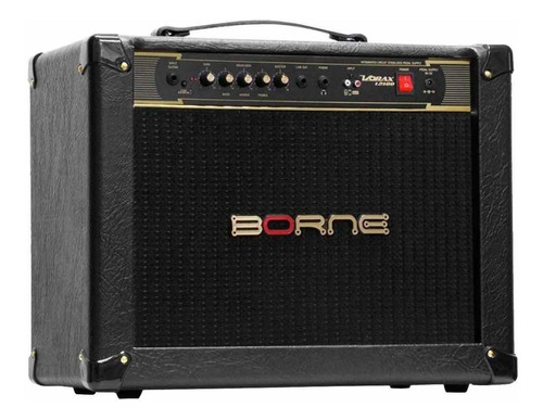 Amplificador Borne Vorax 12100 Para Guitarra De 100w Preto