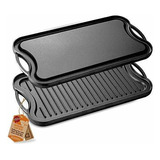 Plancha Reversible Nutrichef-sin Pfoa Y Pfos Sartén De Hi