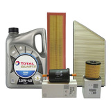 Kit 4 Filtros + Aceite Total 7000 P/ Peugeot 207 1.6 16v