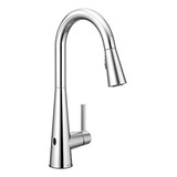 Moen 7864ewc Elegante Grifo De Cocina Abatible De Arco Alto