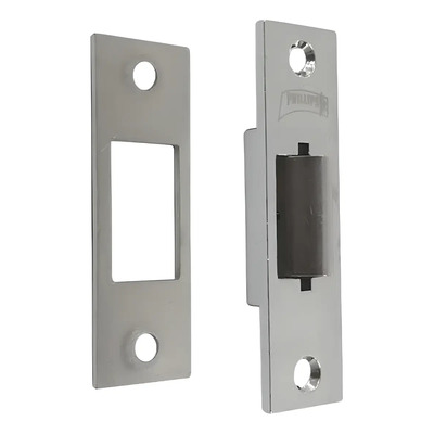 Cerradura Chapa Resbalon Paso Vaiven Puerta Aluminio Aceros Color Gris | MercadoLibre