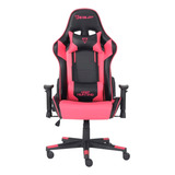 Silla Gamer Ergonómica Reclinable Ocelot Ogs 150kg C/cojines