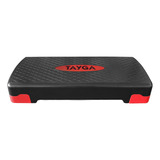 Step Banco Aerobics Ajustable Gym Fitness Ejercicio Tayga Color Rojo