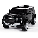 Mini Carro Elétrico Land Rover Defender 12v Preta